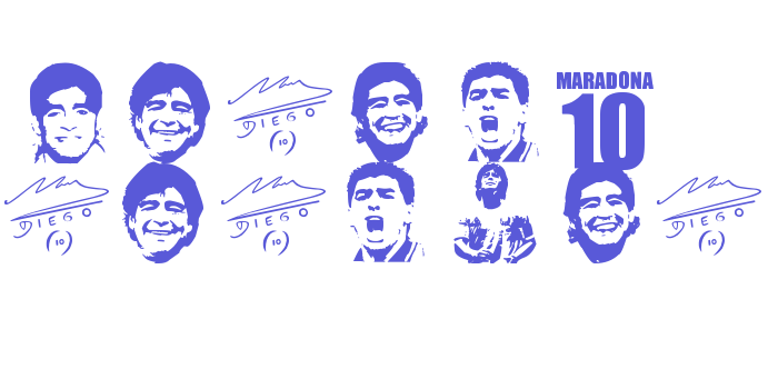 grande maradona Font