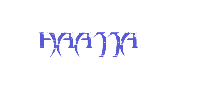 haAJJA Font Download