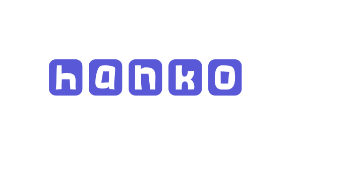 hanko Font Download