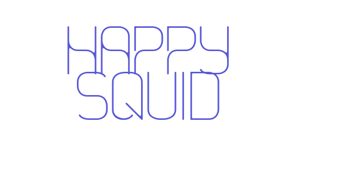 happy squid Font