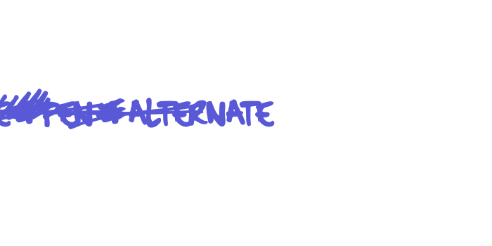 hardcore_pen_alternate Font Download