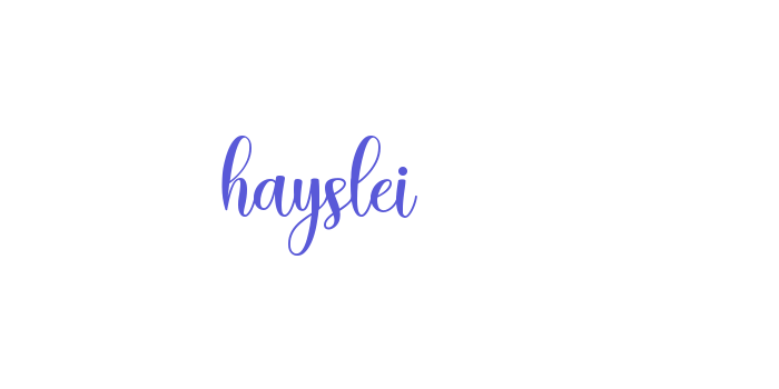 hayslei Font Download