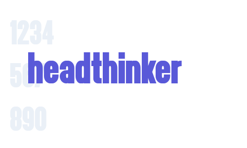 headthinker Font Download