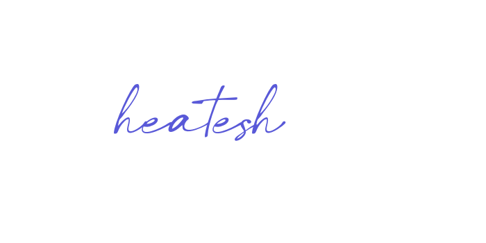 heatesh Font Download