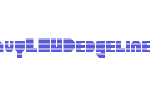 heavyLOUDedgeline Font