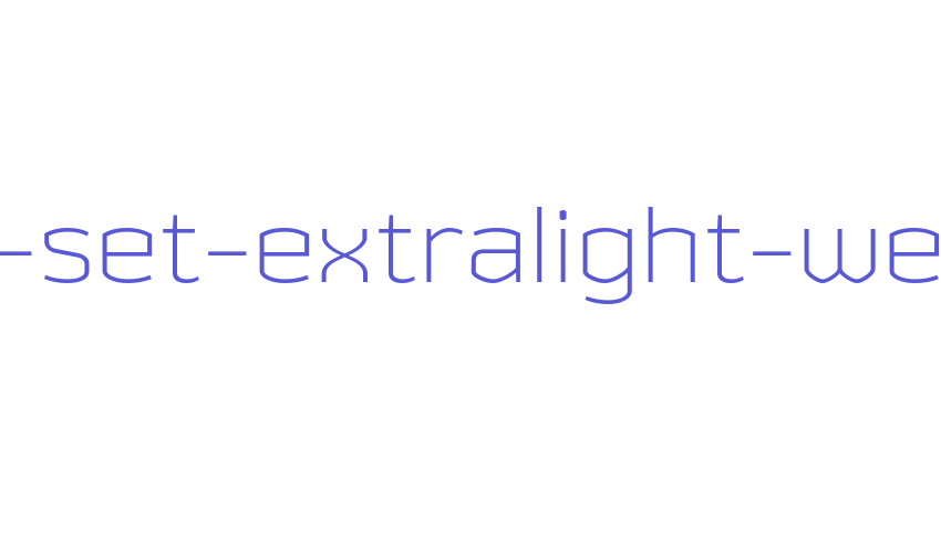 heritage-set-extralight-webfont Font Download