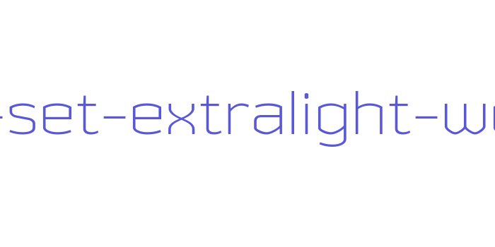 heritage-set-extralight-webfont Font Download