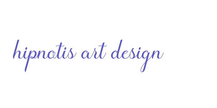 hipnotis art design Font Download