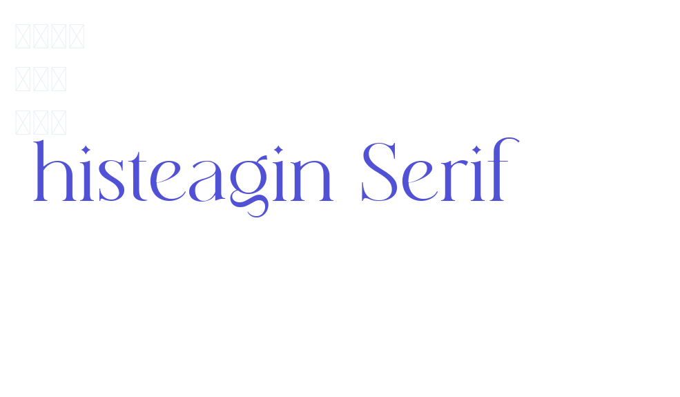 histeagin Serif-font-download