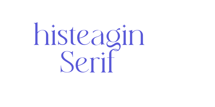 histeagin Serif Font