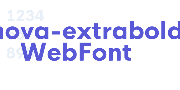 hk-nova-extrabold-r WebFont font