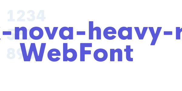 hk-nova-heavy-r WebFont font free