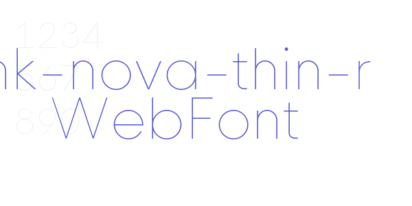 hk-nova-thin-r WebFont font free