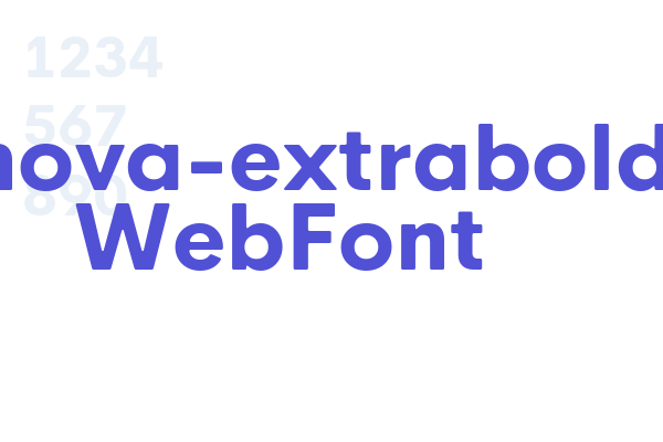 hk-nova-extrabold-r WebFont Font Download