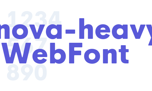 hk-nova-heavy-r WebFont Font Download