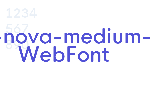 hk-nova-medium-r WebFont Font Download