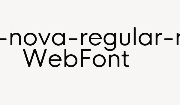 hk-nova-regular-r WebFont Font