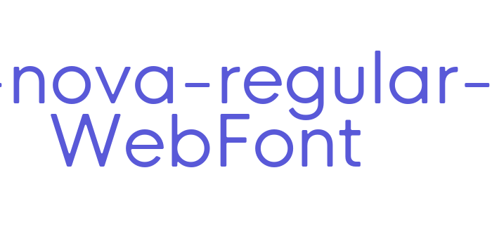 hk-nova-regular-r WebFont Font