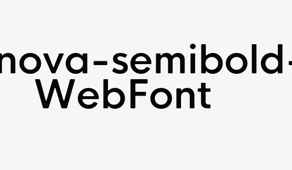 hk-nova-semibold-r WebFont Font