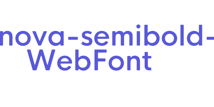 hk-nova-semibold-r WebFont Font Download