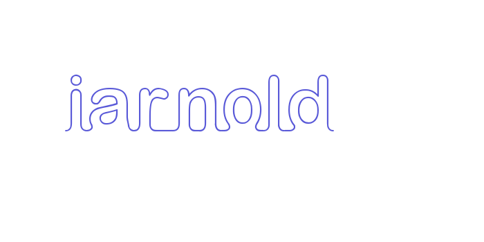 iarnold Font Download