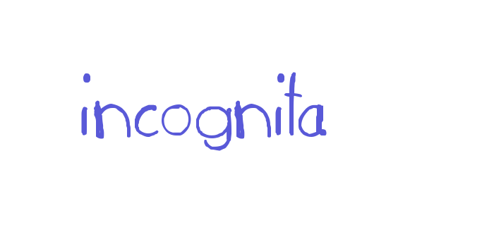 incognita Font