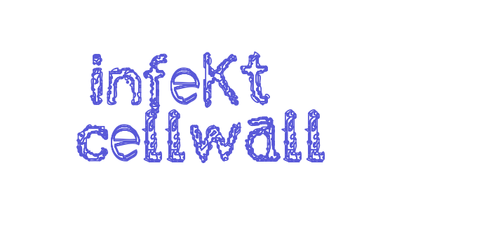 infekt  cellwall Font Download