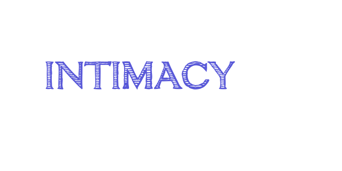 intimacy Font