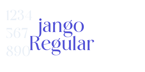 jango Regular-font-download