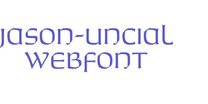 jason-uncial WebFont Font Download