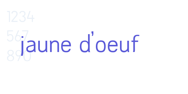 jaune d’oeuf font free