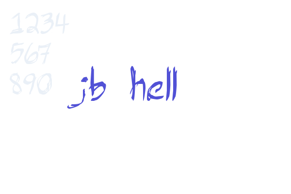 jb_hell Font Download