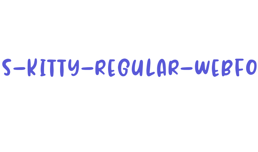 jealous-kitty-regular-webfont Font