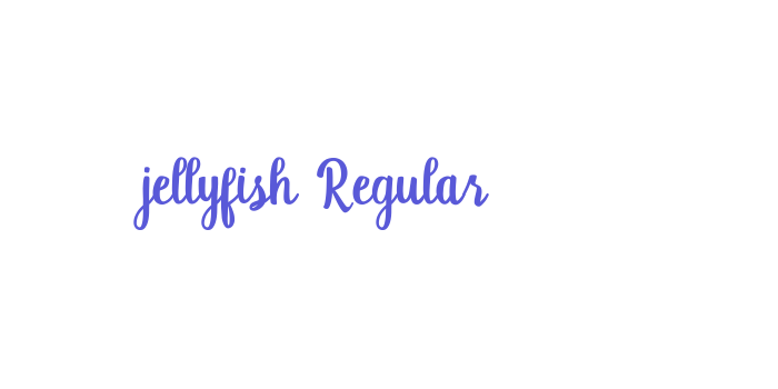 jellyfish Regular Font Download