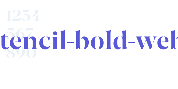 joane-stencil-bold-webfont font free