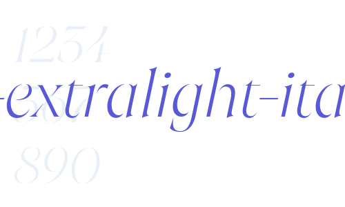 joane-stencil-extralight-italic-webfont Font Download