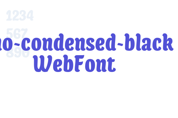 juno-condensed-black WebFont Font Download