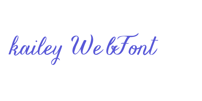 kailey WebFont Font Download