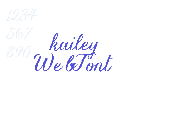 kailey WebFont