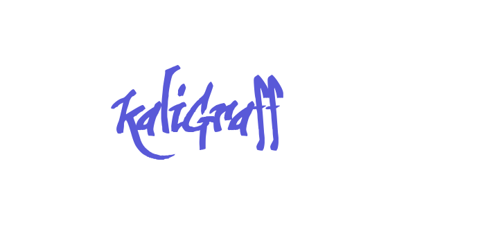 kaliGraff Font Download