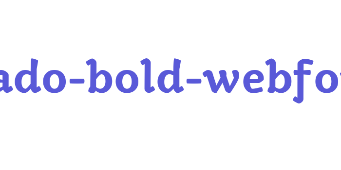 kamado-bold-webfont Font Download