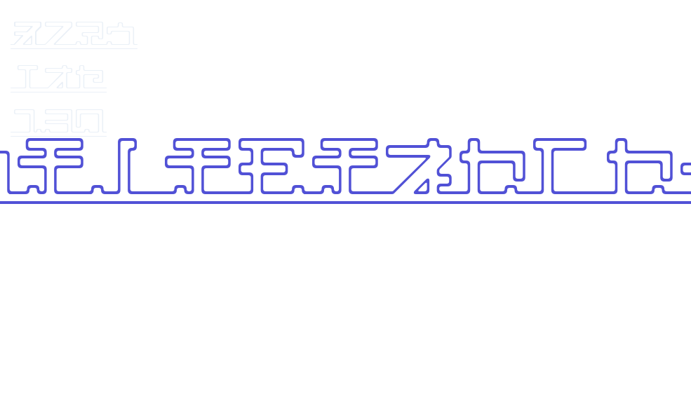 katakana,pipe-font-download