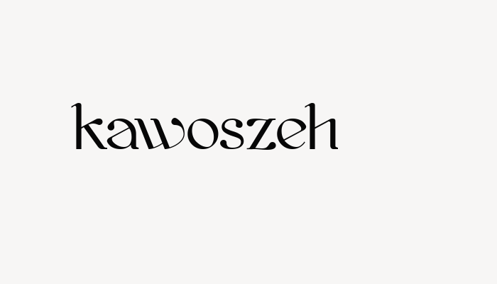 kawoszeh font download