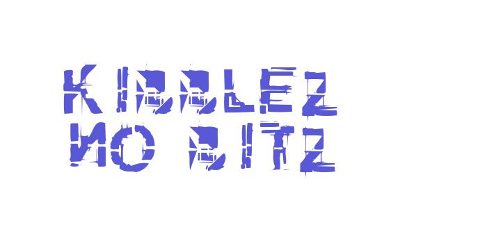 kibblez no bitz Font Download