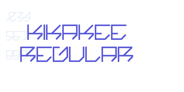 kikakee Regular font free