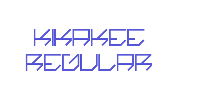 kikakee Regular Font Download