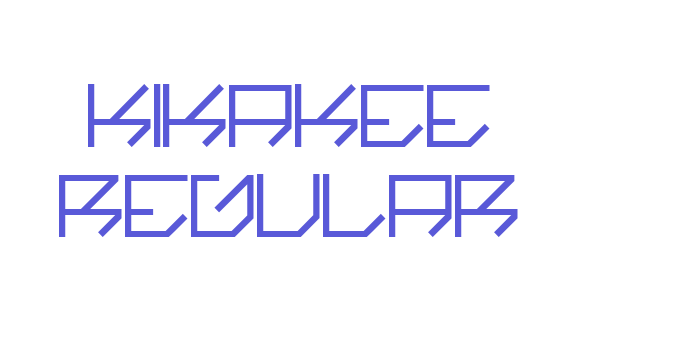 kikakee Regular Font