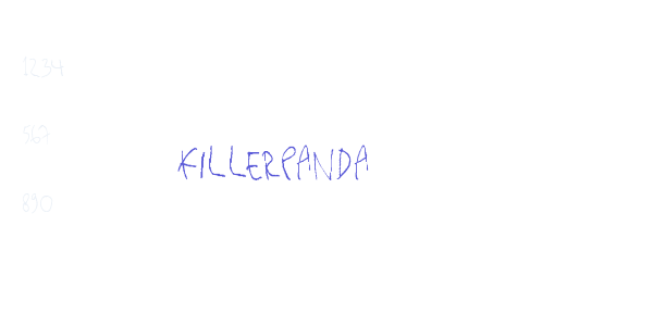 killerpanda font free