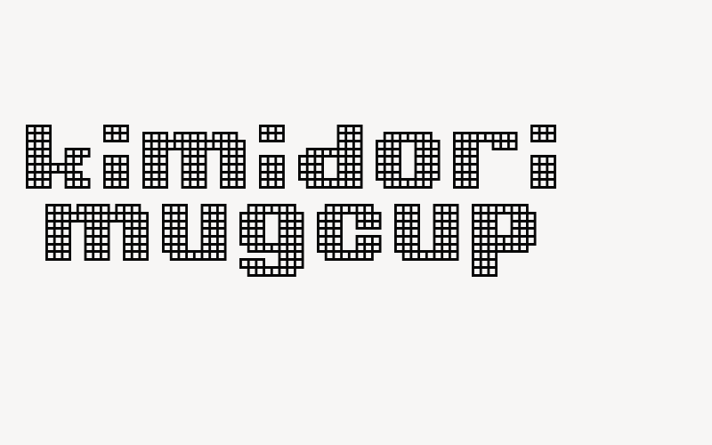 kimidori mugcup Font