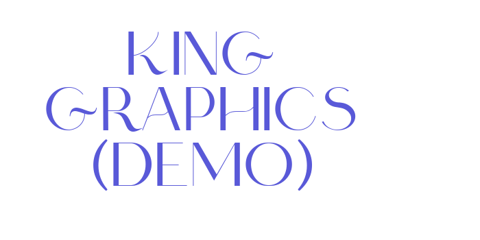 king graphics (Demo) Font Download